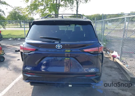 2021 Toyota Sienna Xse from USA, damaged, VIN 5TDDSKFC0MS024486